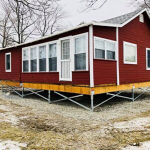 house on helical pilings