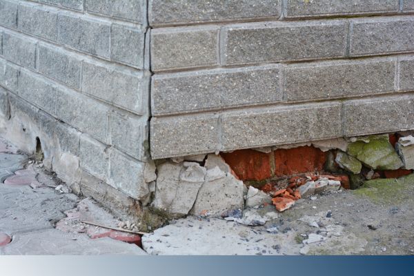 crumbling foundation