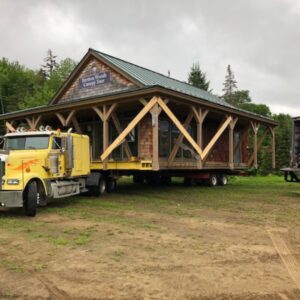 moving a cabin