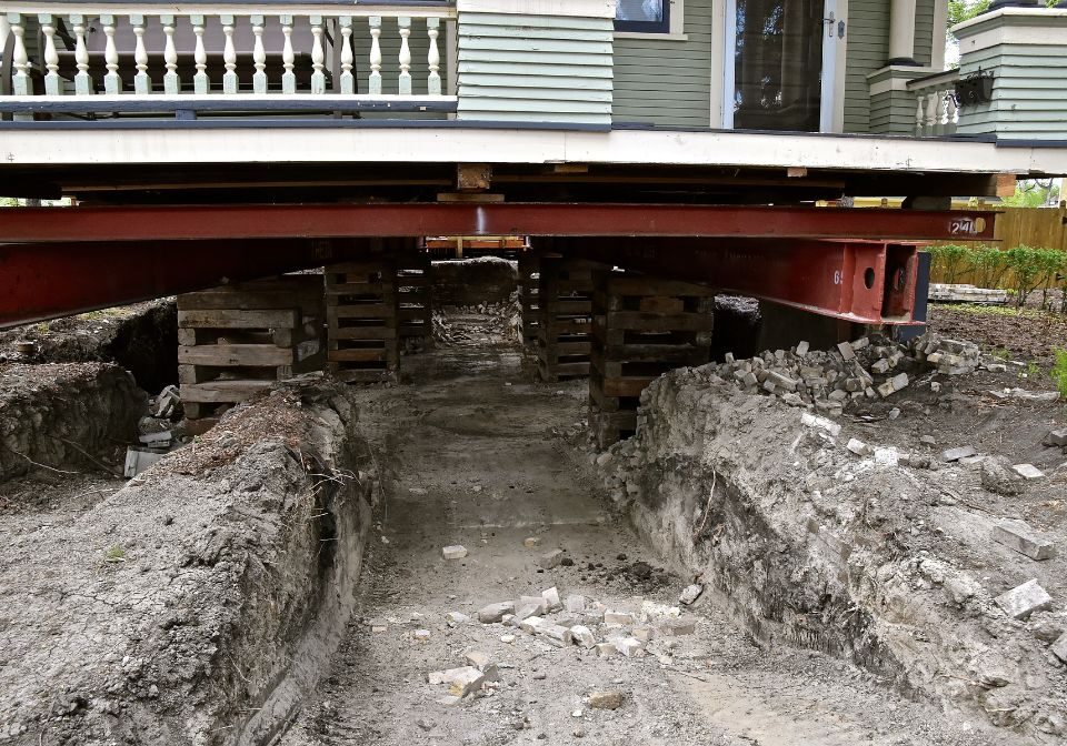 a lifted home